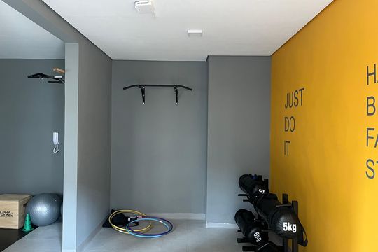 Área comum - Academia de apartamento para alugar com 1 quarto, 28m² em Parque Industrial Tomas Edson, São Paulo