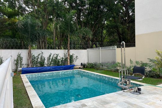 Área comum - Piscina de apartamento para alugar com 1 quarto, 28m² em Parque Industrial Tomas Edson, São Paulo