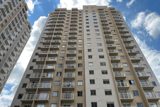 Fachada do Prédio de apartamento para alugar com 1 quarto, 28m² em Parque Industrial Tomas Edson, São Paulo