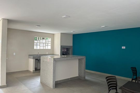 Área comum - Churrasqueira de apartamento para alugar com 1 quarto, 28m² em Parque Industrial Tomas Edson, São Paulo