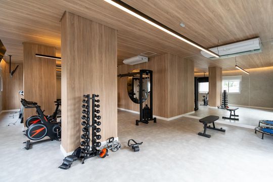 Área comum - Academia de apartamento à venda com 2 quartos, 44m² em Vila Guarani (zona Sul), São Paulo