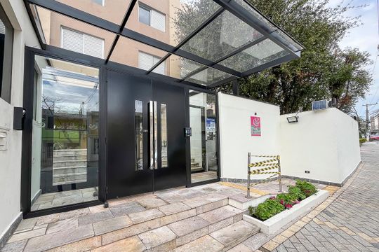 Fachada + plaquinha de apartamento à venda com 3 quartos, 83m² em Vila Caminho do Mar, São Bernardo do Campo