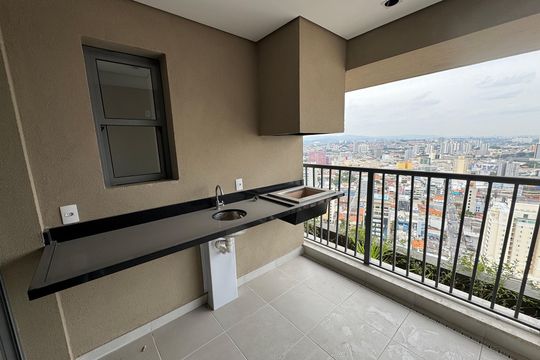 Varanda gourmet de apartamento à venda com 2 quartos, 64m² em Centro, Osasco