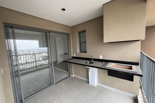 Varanda gourmet de apartamento à venda com 2 quartos, 64m² em Centro, Osasco