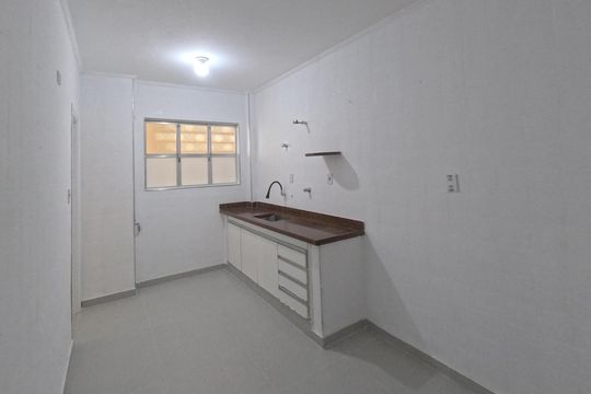 Cozinha de apartamento para alugar com 2 quartos, 128m² em José Menino, Santos