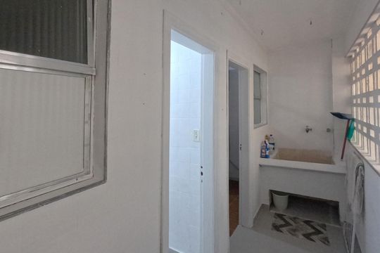 Área de Serviço de apartamento para alugar com 2 quartos, 128m² em José Menino, Santos