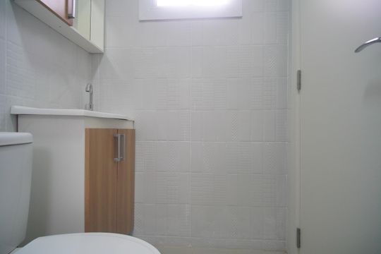 Banheiro de apartamento para alugar com 1 quarto, 22m² em Santa Teresa, São Leopoldo
