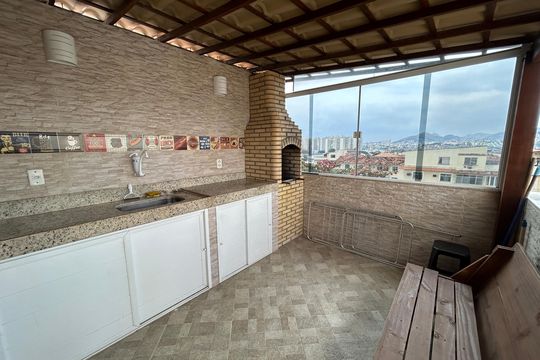 Área comum - Churrasqueira de apartamento à venda com 2 quartos, 65m² em Del Castilho, Rio de Janeiro