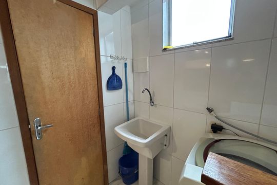 Área de Serviço de apartamento à venda com 2 quartos, 65m² em Del Castilho, Rio de Janeiro