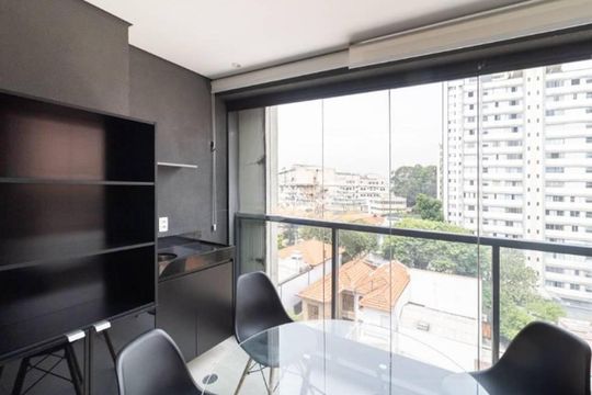 Sacada de apartamento para alugar com 1 quarto, 54m² em Vila Mariana, São Paulo