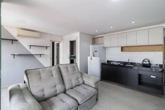 Sala de apartamento para alugar com 1 quarto, 54m² em Vila Mariana, São Paulo
