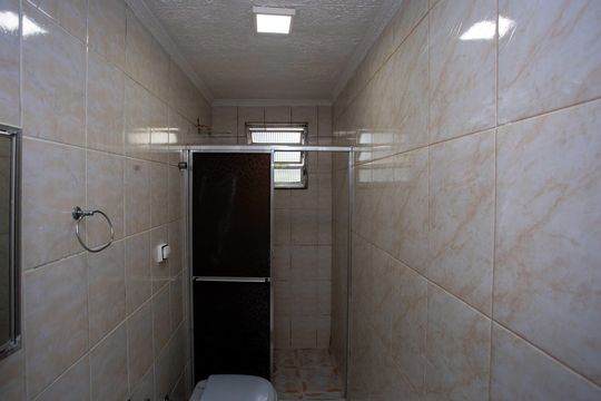 Banheiro de apartamento à venda com 1 quarto, 51m² em Assunção, São Bernardo do Campo
