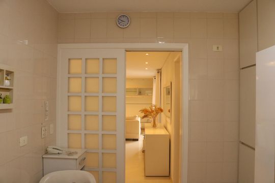 Cozinha de apartamento à venda com 3 quartos, 127m² em Perdizes, São Paulo