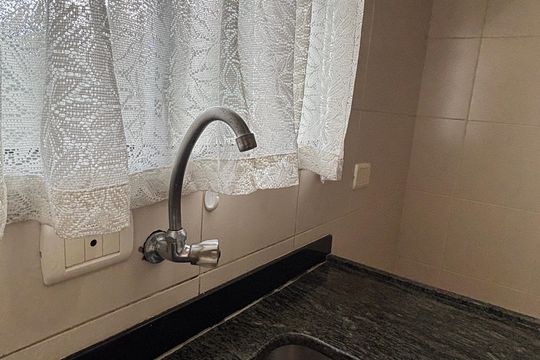 Cozinha de apartamento à venda com 2 quartos, 60m² em Jardim Ipanema, Santo André