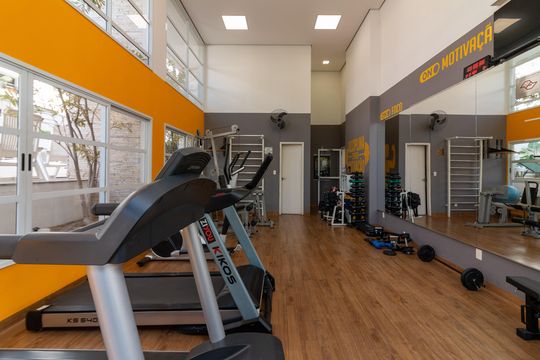 Área comum - Academia de apartamento à venda com 2 quartos, 67m² em Itaim Bibi, São Paulo