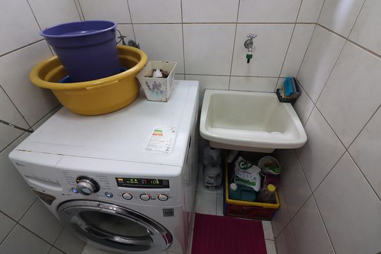 Área de Serviço de apartamento para alugar com 3 quartos, 67m² em Nova Petrópolis, São Bernardo do Campo