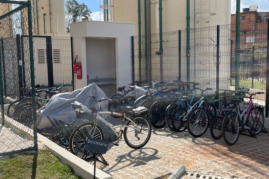 Bicicletario de apartamento para alugar com 2 quartos, 32m² em Parque Novo Mundo, São Paulo
