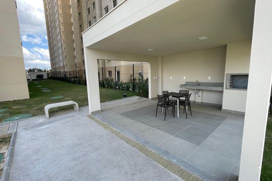Área comum - Churrasqueira de apartamento para alugar com 2 quartos, 32m² em Parque Novo Mundo, São Paulo
