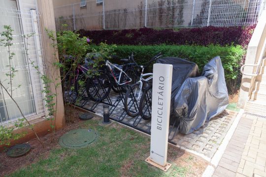 Bicicletário de kitnet/studio à venda com 1 quarto, 31m² em Jardim Prudência, São Paulo