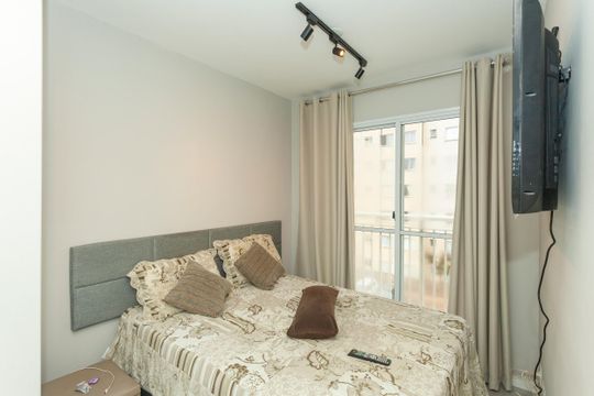 Suíte de kitnet/studio à venda com 1 quarto, 31m² em Jardim Prudência, São Paulo