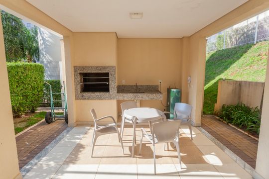 Área comum - Churrasqueira de kitnet/studio à venda com 1 quarto, 31m² em Jardim Prudência, São Paulo