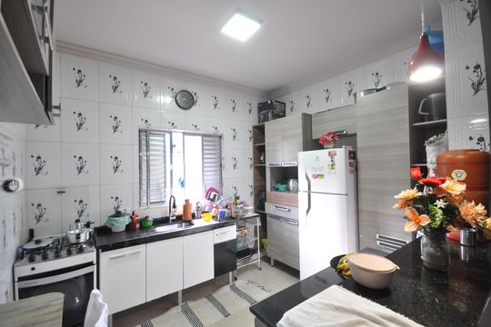 Cozinha de casa à venda com 7 quartos, 100m² em Parque Novo Mundo, São Paulo