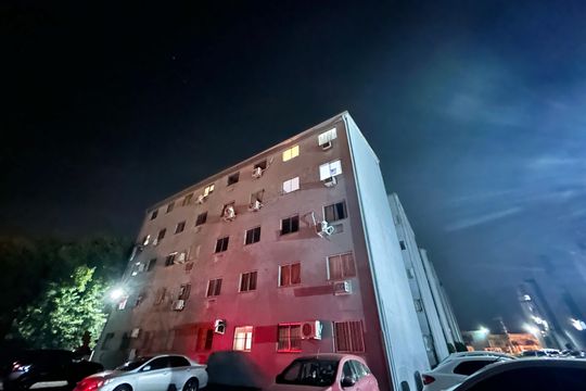 Fachada de apartamento à venda com 2 quartos, 42m² em Canudos, Novo Hamburgo