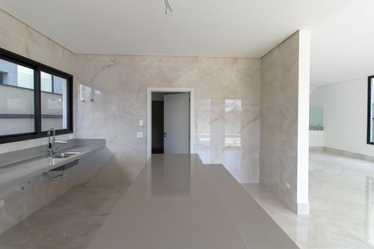 Cozinha de casa de condomínio para alugar com 4 quartos, 380m² em Granja Viana, Cotia