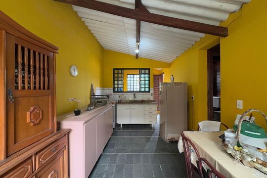 Cozinha da Edícula de casa à venda com 4 quartos, 400m² em Vila Guiomar, Santo André