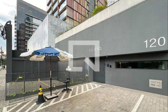 Fachada de kitnet/studio à venda com 1 quarto, 49m² em Vila Nova Conceição, São Paulo