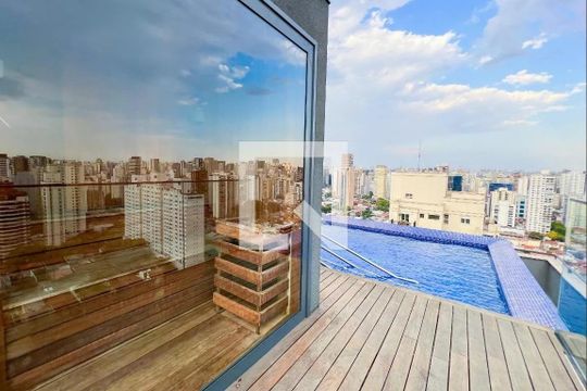 Área comum de kitnet/studio à venda com 1 quarto, 49m² em Vila Nova Conceição, São Paulo