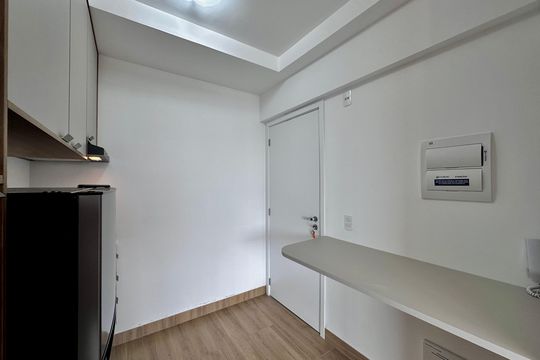 Cozinha de kitnet/studio à venda com 0 quarto, 30m² em Santo Amaro, São Paulo
