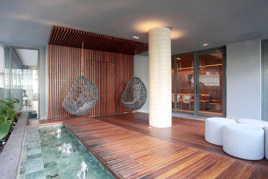 Área Comum de kitnet/studio para alugar com 1 quarto, 25m² em Auxiliadora, Porto Alegre