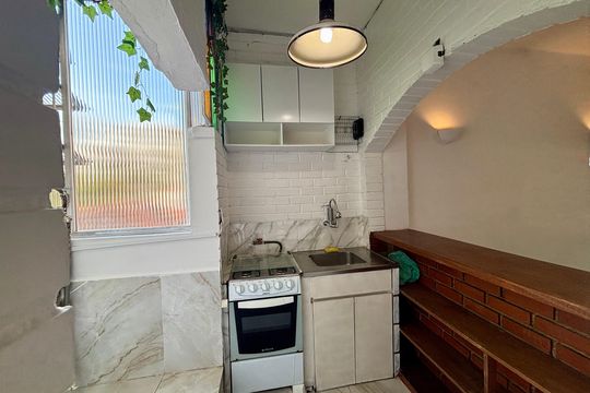 Cozinha de apartamento para alugar com 1 quarto, 42m² em Leblon, Rio de Janeiro