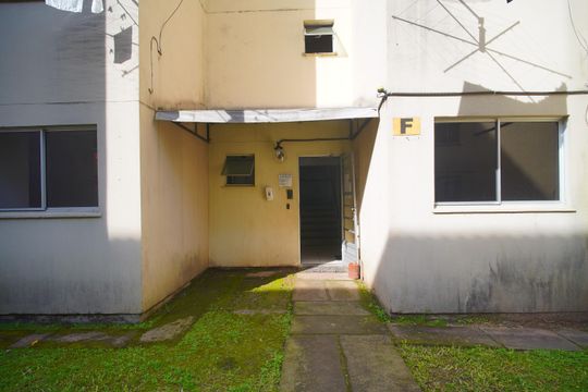 Fachada do bloco de apartamento para alugar com 2 quartos, 47m² em São João Batista, São Leopoldo