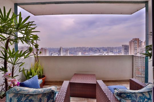 Sacada de apartamento para alugar com 3 quartos, 212m² em Mooca, São Paulo