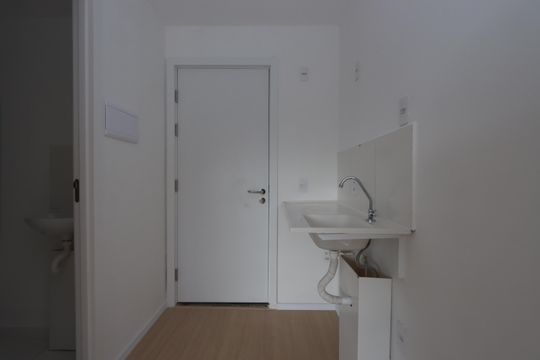 Cozinha de kitnet/studio à venda com 1 quarto, 25m² em Chácara Inglesa, São Paulo