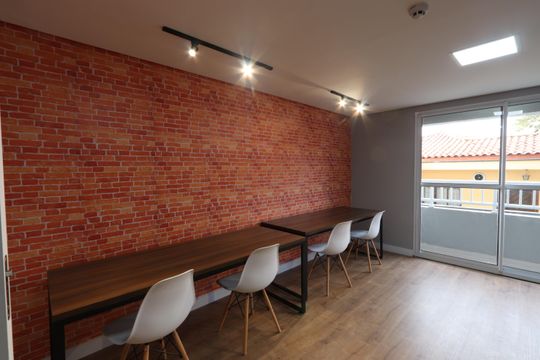 Área comum - Coworking de kitnet/studio à venda com 1 quarto, 25m² em Chácara Inglesa, São Paulo