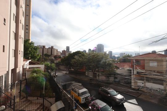 Vista da Varanda de kitnet/studio à venda com 1 quarto, 25m² em Chácara Inglesa, São Paulo