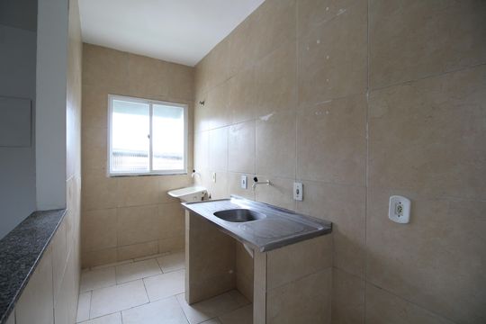 Cozinha de apartamento para alugar com 2 quartos, 49m² em Curicica, Rio de Janeiro