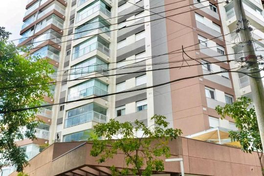 Fachada de apartamento à venda com 2 quartos, 64m² em Jardim Prudência, São Paulo