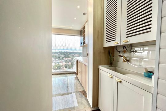 Área de Serviço de apartamento à venda com 2 quartos, 64m² em Jardim Prudência, São Paulo