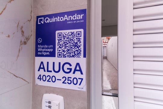 Placa de apartamento para alugar com 1 quarto, 64m² em Alto da Mooca, São Paulo