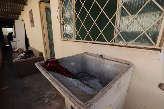 Lavanderia de casa para alugar com 1 quarto, 50m² em Jardim Três Marias, São Paulo