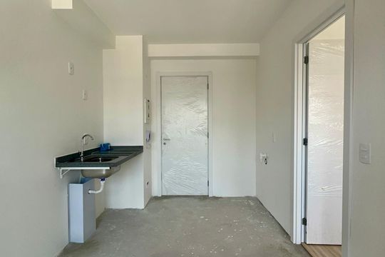 Sala de apartamento à venda com 1 quarto, 26m² em Pinheiros, São Paulo
