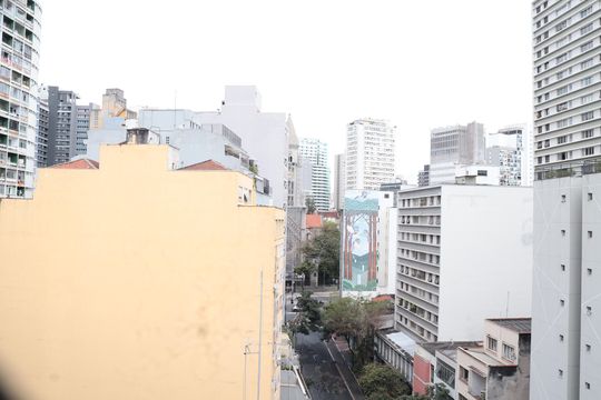 Vista de kitnet/studio à venda com 1 quarto, 36m² em Vila Buarque, São Paulo