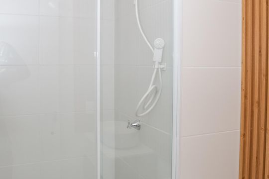 Banheiro do Studio de kitnet/studio à venda com 1 quarto, 25m² em Pompeia, São Paulo