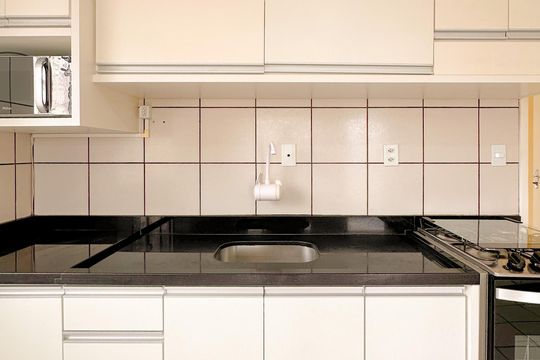 Cozinha de apartamento para alugar com 3 quartos, 130m² em Ipiranga, São José