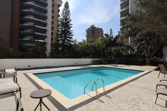Área comum - Piscina de apartamento à venda com 4 quartos, 476m² em  Real Parque, São Paulo