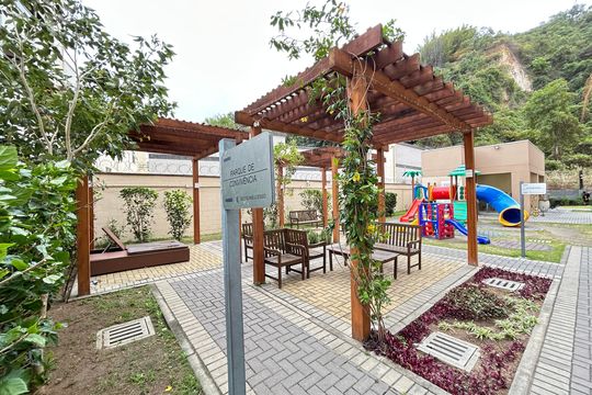 Área comum de apartamento à venda com 2 quartos, 42m² em Bonsucesso, Rio de Janeiro